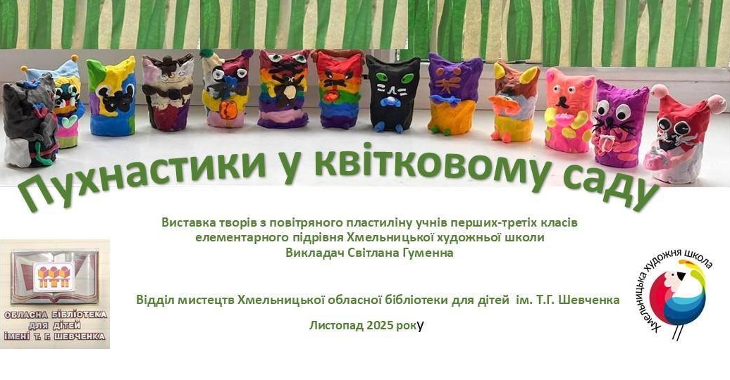 Пластика з пластиліну – початки круглої й рельєфної скульптури.