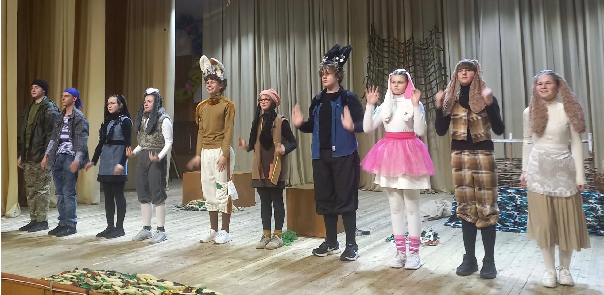 Театральна вистава в Хмельницькій школі мистецтв.