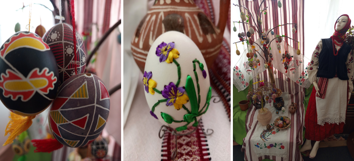 В Музеї історії міста Хмельницького експонуються писанки з фондової колекції