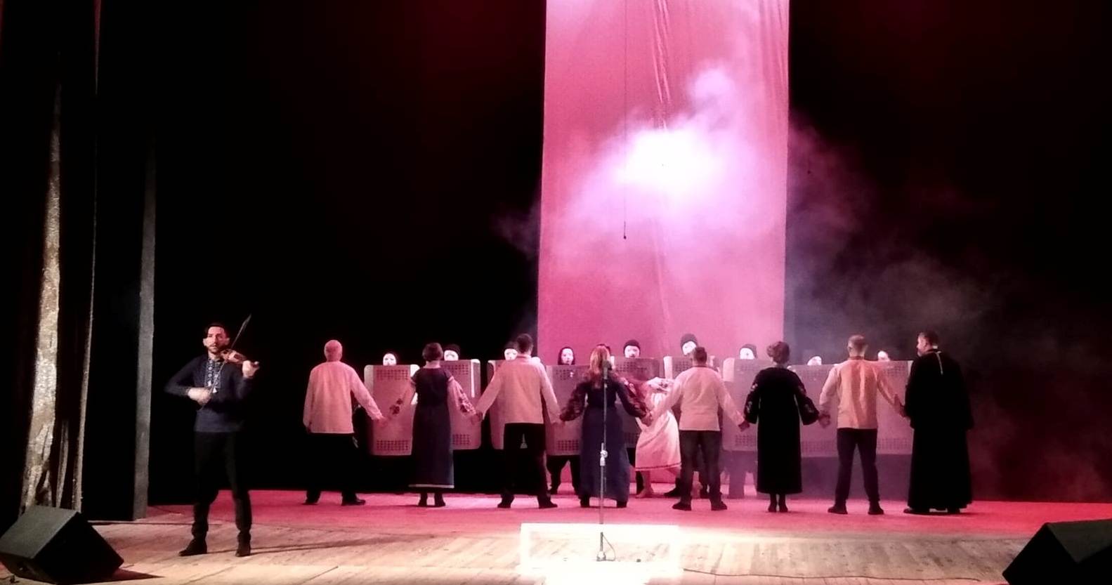 У Хмельницькому представили театралізоване драматичне дійство «Діалоги Майдану»